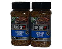  Weber Chicago Steak Seasoning 2 x 8oz (227g) 2 pack 