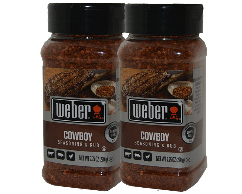 Weber Cowboy Seasoning & Rub, 3.2 oz - Fry's Food Stores