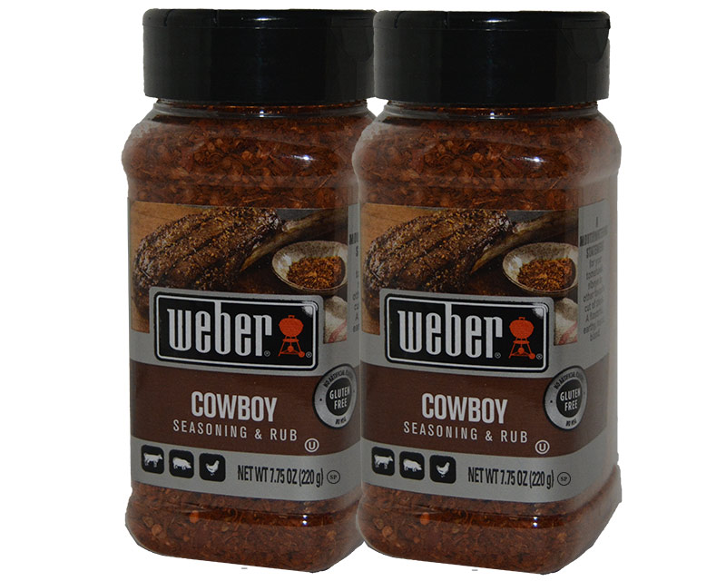 er Cowboy Seasoning and Rub 2 x 7.75oz 220g 14.91USD Spice Place