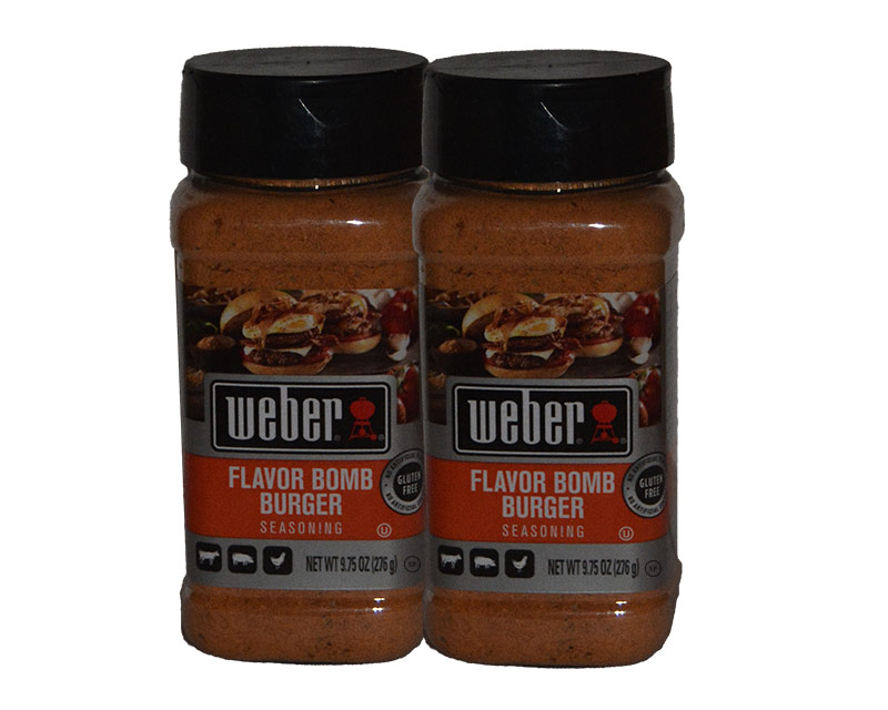 Weber Flavor Bomb Burger Seasoning 2 x 9.75oz (276g) $14.91USD - Spice Place