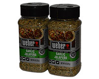  Weber Garlic Jalapeno Seasoning 2 x 8oz 227g 