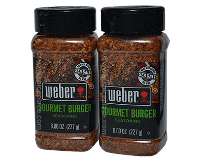 Weber Gourmet Burger Seasoning 2 x 8oz 227g (Pack of 2) $14.91USD - Spice  Place