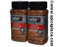  Weber Kick'n Chicken Seasoning 2 x 7.25oz 206g 