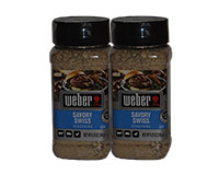  Weber Savory Swiss Seasoning 2 x 8.75oz 248g 