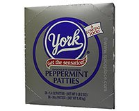 York Peppermint Patties, Carton of 36 1.4oz 39g patties 
