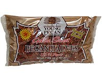  Young Pecan Halves 